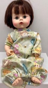 lot 56 image: 3 - 1965 Marked MADAME ALEXANDER PEE-WEE Dolls dresses for a Party, Play and Bed