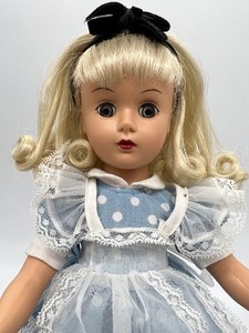lot 150 image: Madame Alexander Doll - Alice in Wonderland - Margaret Face 2000