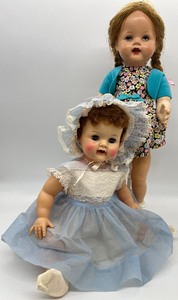 lot 151 image: Vintage Saucy Walker and Ideal Doll