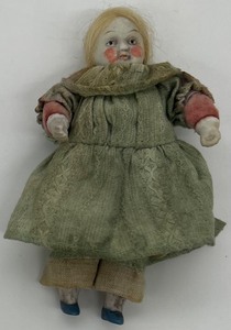 lot 154 image: Antique Miniature Bisque Doll - German