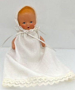 lot 155 image: Vintage K & H Bisque Miniature Doll USA