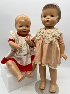 lot 173 image: Vintage Effanbee Patsy Ann Doll & Composition Doll
