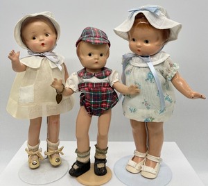 lot 174 image: Trio of Trouble - Vintage Effanbee Dolls