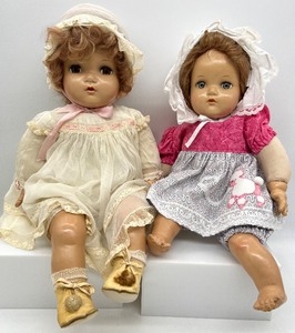 lot 204 image: Vintage Madame Alexander Composition Dolls