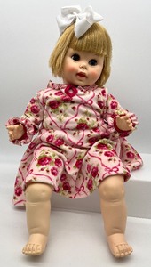 lot 206 image: 1987 Effanbee Doll #9705 and Reproduction Effanbee Doll