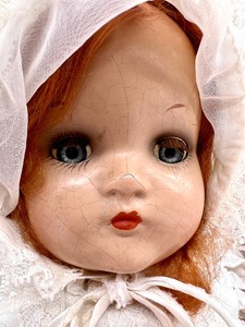 lot 217 image: Vintage Pair of  MADAME ALEXANDER Composition Dolls