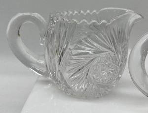 lot 262 image: Vintage Cut Crystal Glassware