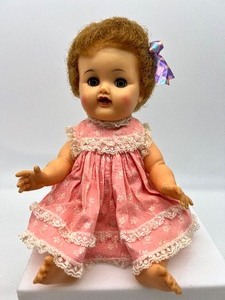 lot 285 image: Trio of Vintage Dolls - Ideals Betsy Wetsy and Sweet Tears