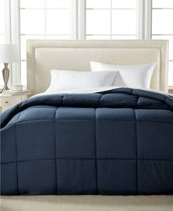 lot 18 image: Royal Luxe Lightweight Down Alternative Hypoallergenic Comforter - TWIN - Navy