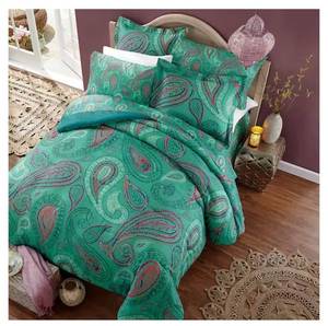 lot 151 image: Moroccan Paisley Complete Bed Set - King