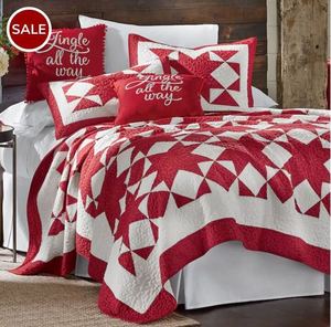 lot 27 image: Holly Oversized Quilt - King