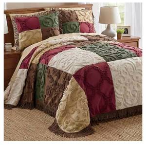 lot 233 image: Antiquity Chenille Bedspread - King