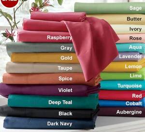 lot 265 image: Color Connection Microfiber Sheet Set - Spice - Queen