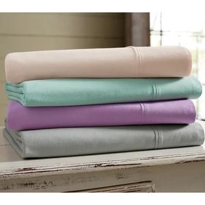 lot 258 image: Easy Care Cotton Sheet Set - Aqua - Queen