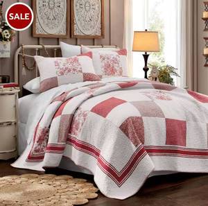 lot 64 image: Carolina Oversized Quilt - King Size 108 x 96