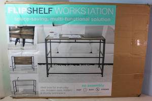 lot 14 image: RETURN - Flipshelf Workstation Fully Assembled - AS IS