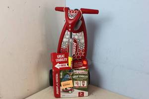 lot 28 image: RETURN - Radio Flyer My 1st Scooter Sport Red