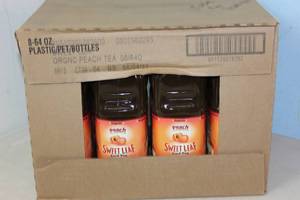 lot 63 image: Sweet Leaf Peach Tea