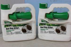 lot 109 image: NEW - 2 X EcoLogic 64 oz. Ready-To-Use Bed Bug Killer 651124750380 MSRP $41.94