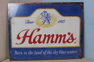 lot 169 image: NEW - Metal Sign Wall Art 16 x 12 Factory Sealed