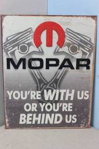 lot 172 image: NEW - Metal Sign Wall Art 16 x 12 Factory Sealed