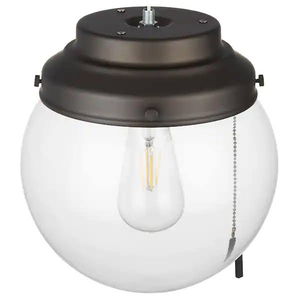 lot 10 image: NEW - Hampton Bay Universal Bronze Ceiling Fan LED Light Kit (NO FAN - LIGHT ONLY) 082392522421 MSRP $61.97