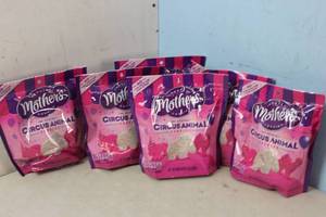 lot 74 image: 6 Bags - Frosted Mothers Cookies - Circus Animal - Best by 3282023