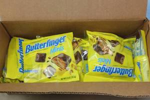 lot 89 image: Box - Butterfinger Minis