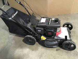 lot 11 image: PowerSmart 21 in. 3-in-1 Gas Self Propelled Walk Behind Lawn Mower Customer Returns See Pictures