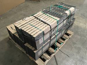 lot 14 image: 25 Boxes of MSI Benson Park 9 in. x 47 in. Matte Wood Look Porcelain Floor Tile (12 sq. ft.Case) Customer Returns See Pictures