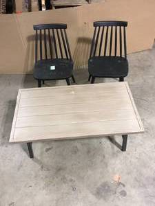 lot 17 image: Table and Chairs Customer Returns See Pictures