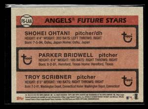 lot 108 image: 2018 Topps Archives Future Stars Shohei Ohtani Rookie Card #FS-LAA