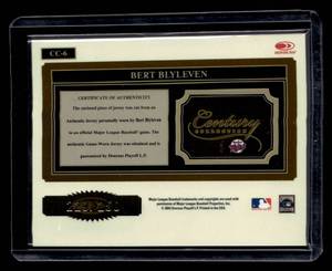 lot 161 image: 2004 Throwback Threads Jersey Card Bert Blyleven #CC-6 Serial #229250