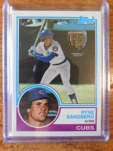 lot 15 image: 2020 Topps Rookie Card Medallion Ryne Sandberg
