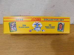 lot 184 image: 1990 Score Baseball Complete Factory Set Opened LK