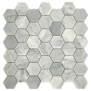 Daltile Restore Mist Honed 12 in. x 12 in. Marble Mosaic Tile (48.5 sq. ft.)