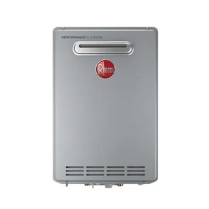 Rheem Performance Platinum 9.5 GPM Natural Gas High Efficiency Outdoor Tankless Water Heater