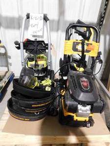 Wholesale pallet of pressure washers for partsrepair