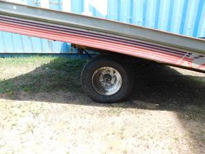 8 X 8 Karavan Galvanized Tilt Bed Snowmobile Trailer