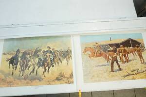 lot 48 image: Remington Prints