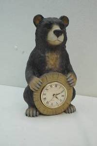 lot 305 image: Bear clock