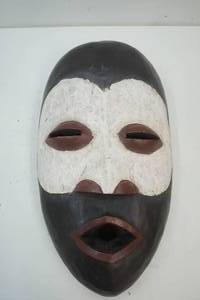 lot 373 image: wooden mask
