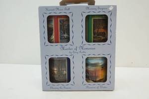 lot 379 image: Terry Redlin canister set
