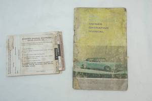 lot 404 image: Oldsmobile owner manual