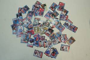 lot 428 image: trading cards