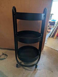 lot 257 image: Round Shop Cart