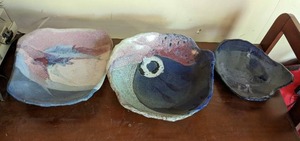 lot 268 image: Handmade Platters