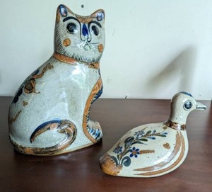 lot 281 image: Two Ceramic Animals