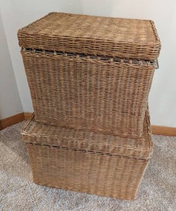 lot 29 image: Two Wicker Baskets