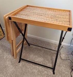 lot 106 image: 3 Folding Tables